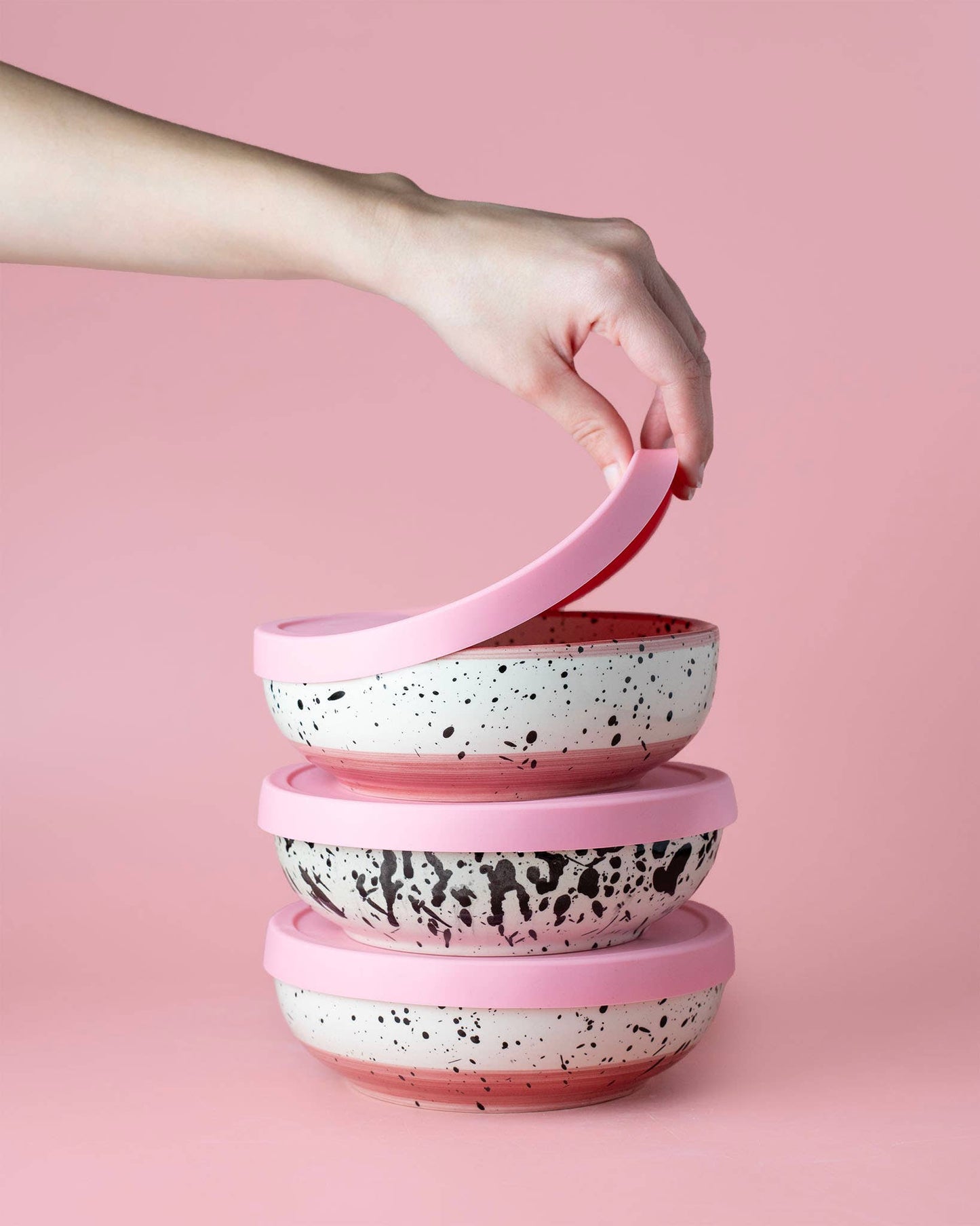 Medio - reusable silicone lid