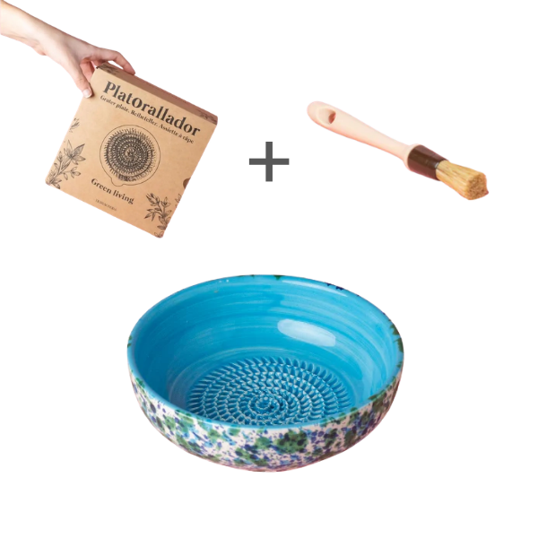 Starter Set Medio (grater plate + brush)