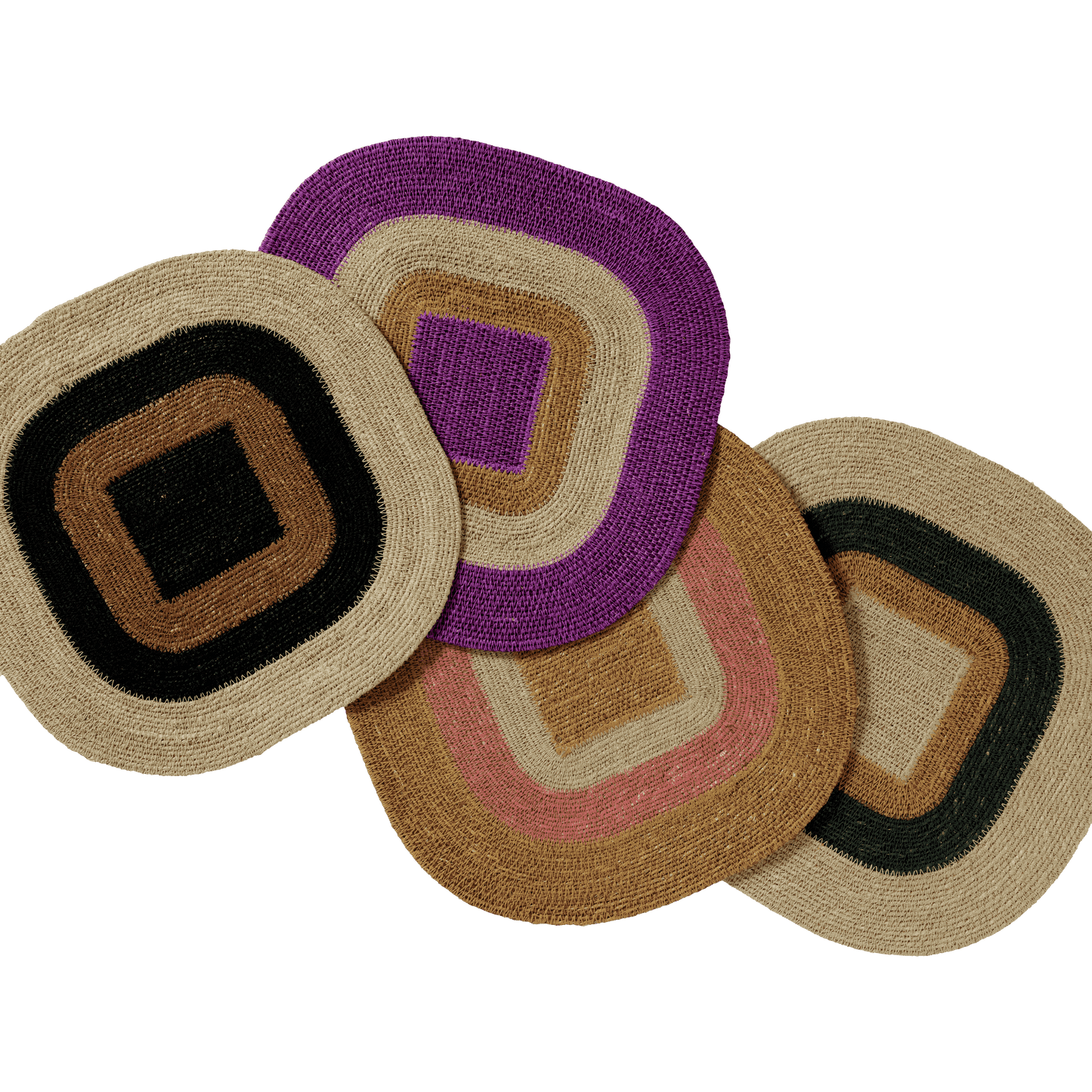 Mada Violet Raffia Placemat