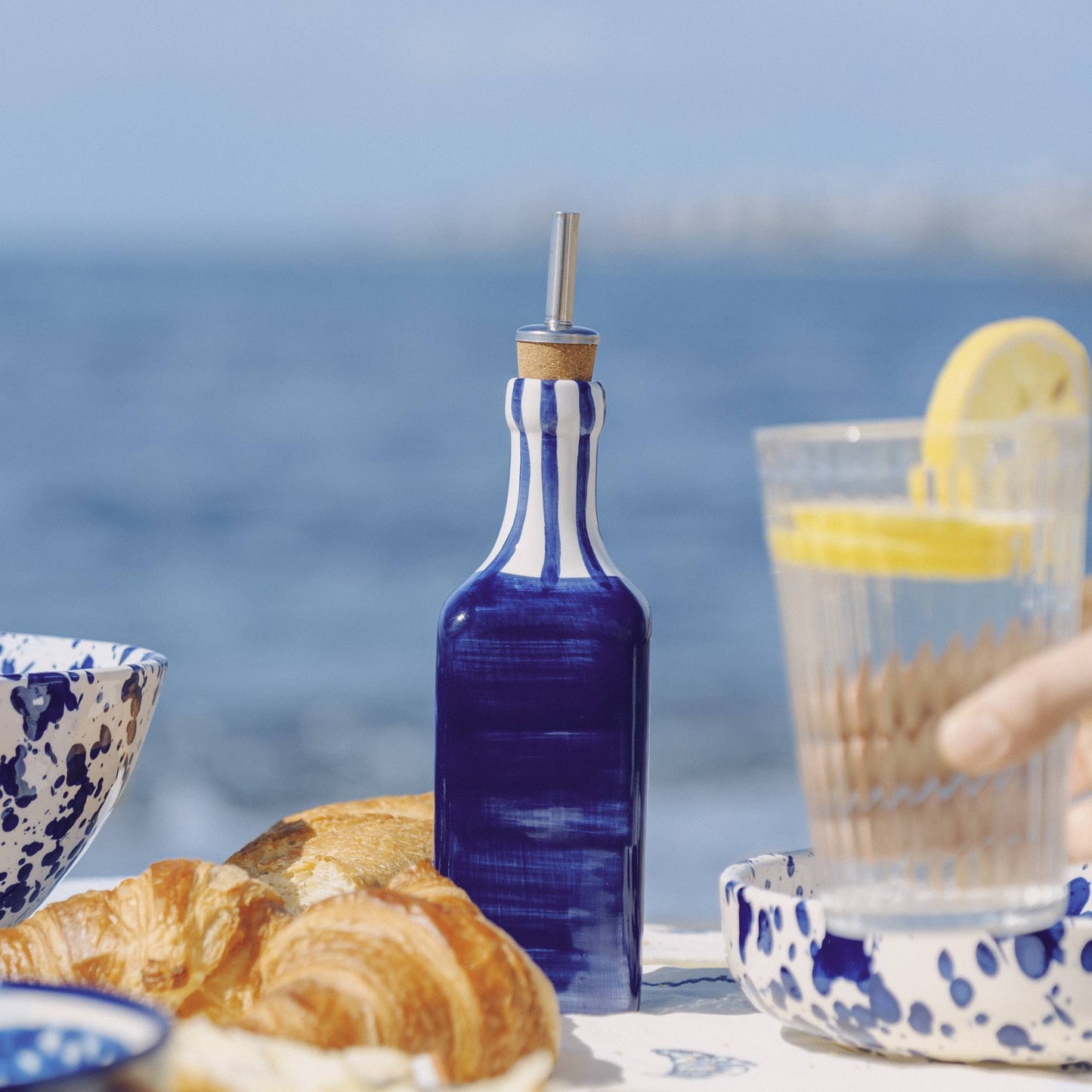 Ceramic Oil Dispenser / Costa Azul