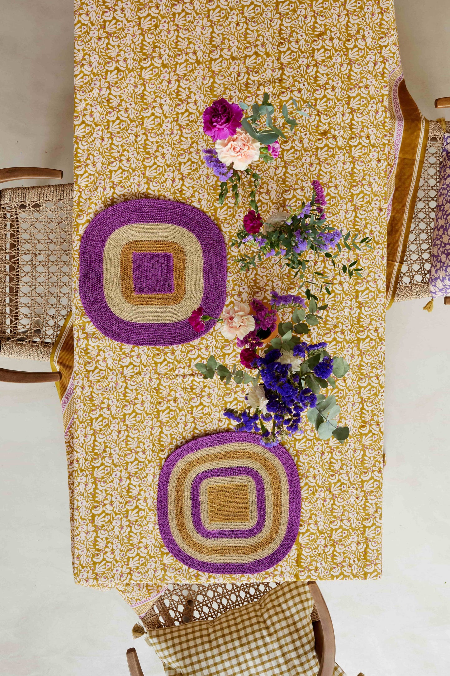 Multico Violette Raffia Placemat