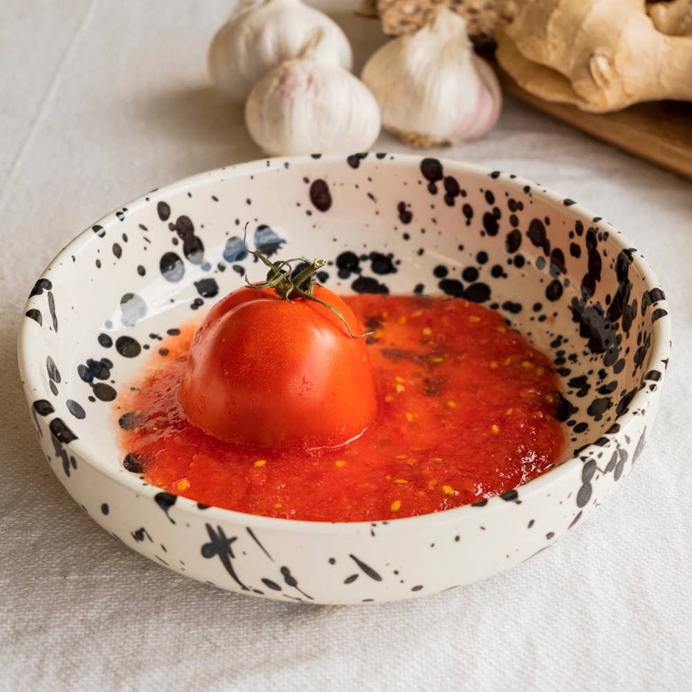Summer Ceramics Kit met raspplaat, olie fles en slakom