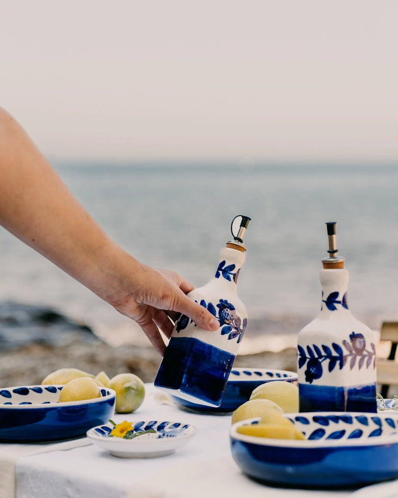 Giftset Nerja (Mini raspbord + oliefles + gratis borsteltje)