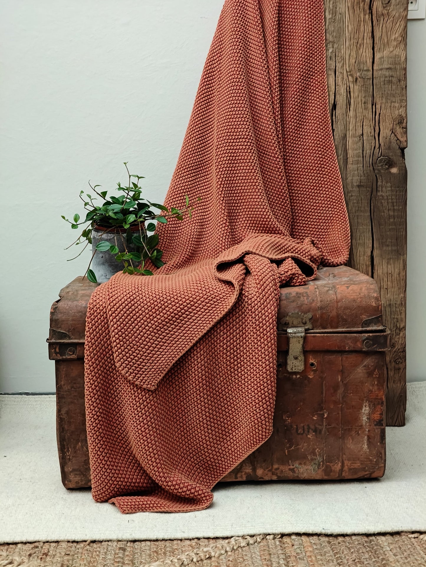 Terracotta Karikal Plaid