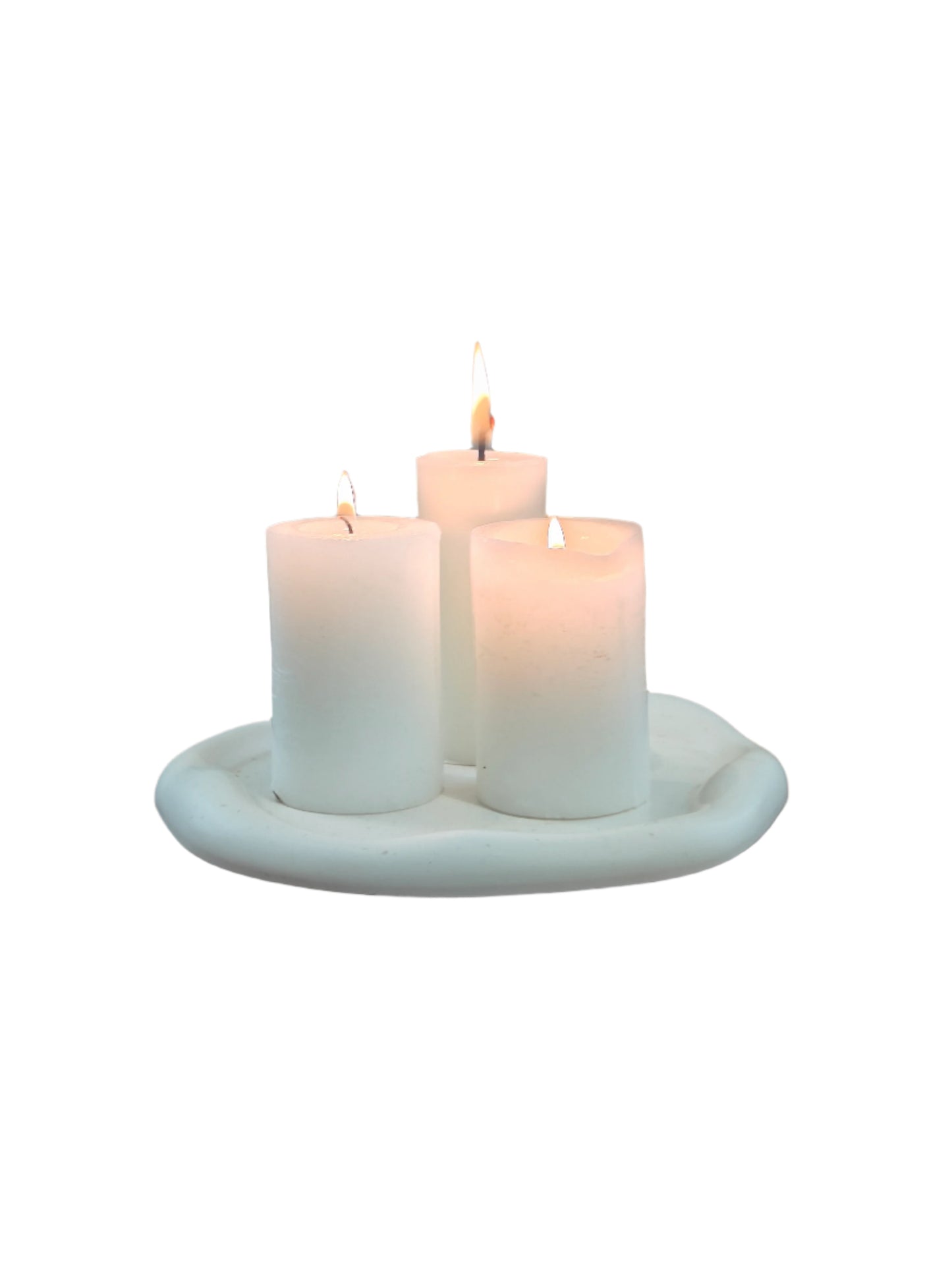Giftset Round Cloud with Candles