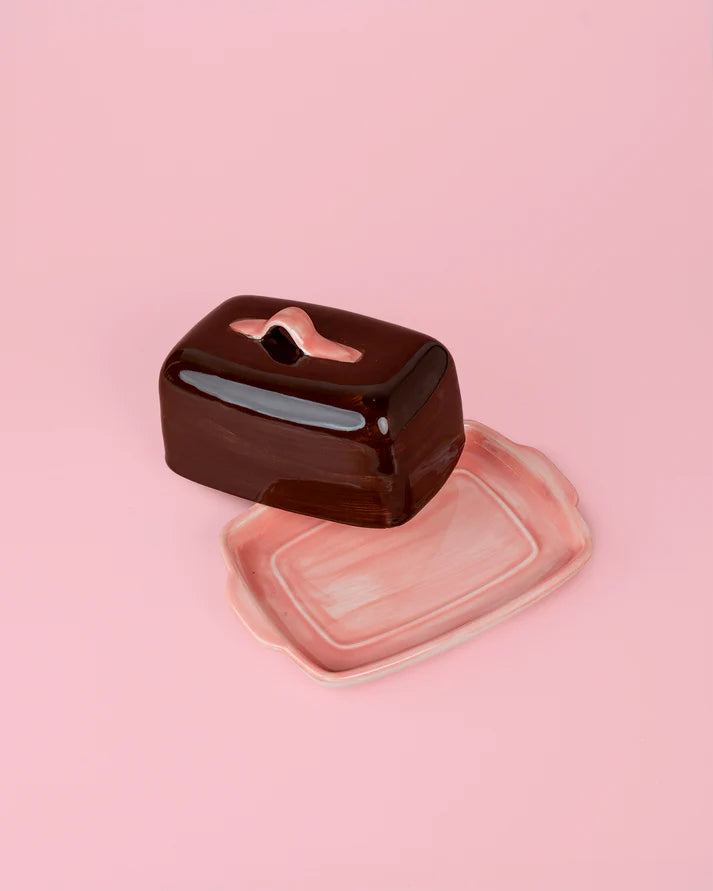 Butter dish - Chocolat