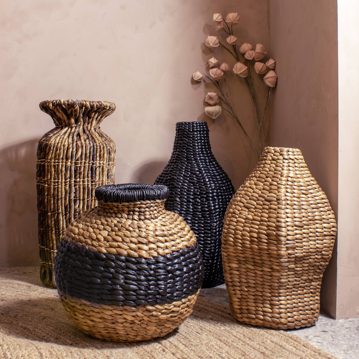 Amani Decorative Water Hyacinth Vase