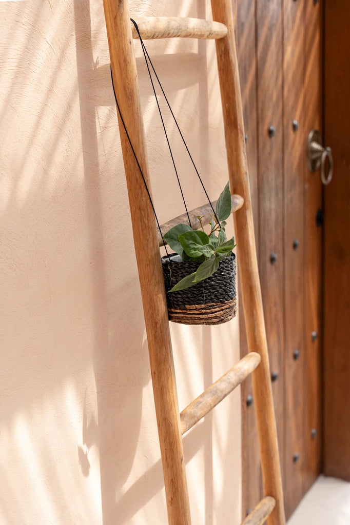 De bananenplantenhanger - Natuurlijk zwart - S