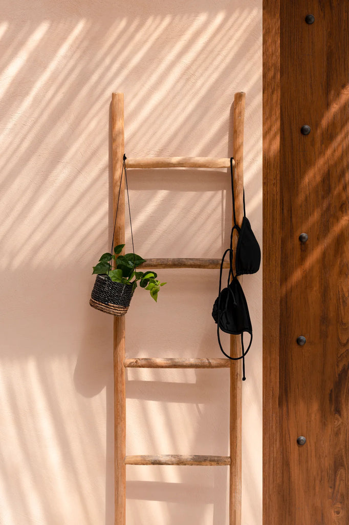 De bananenplantenhanger - Natuurlijk zwart - S