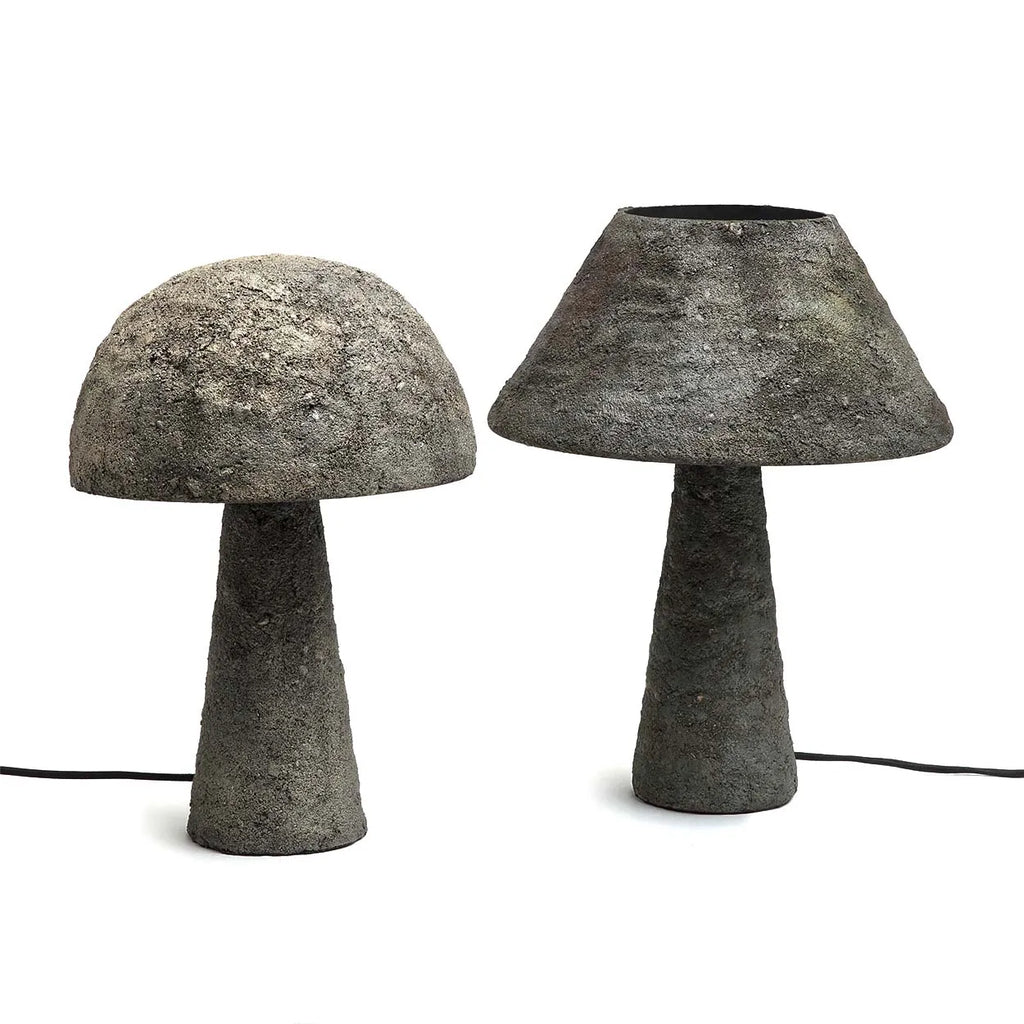 Concrete Mushroom tafellamp