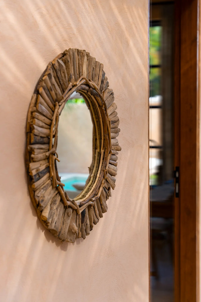 Driftwood Crown Spiegel - M