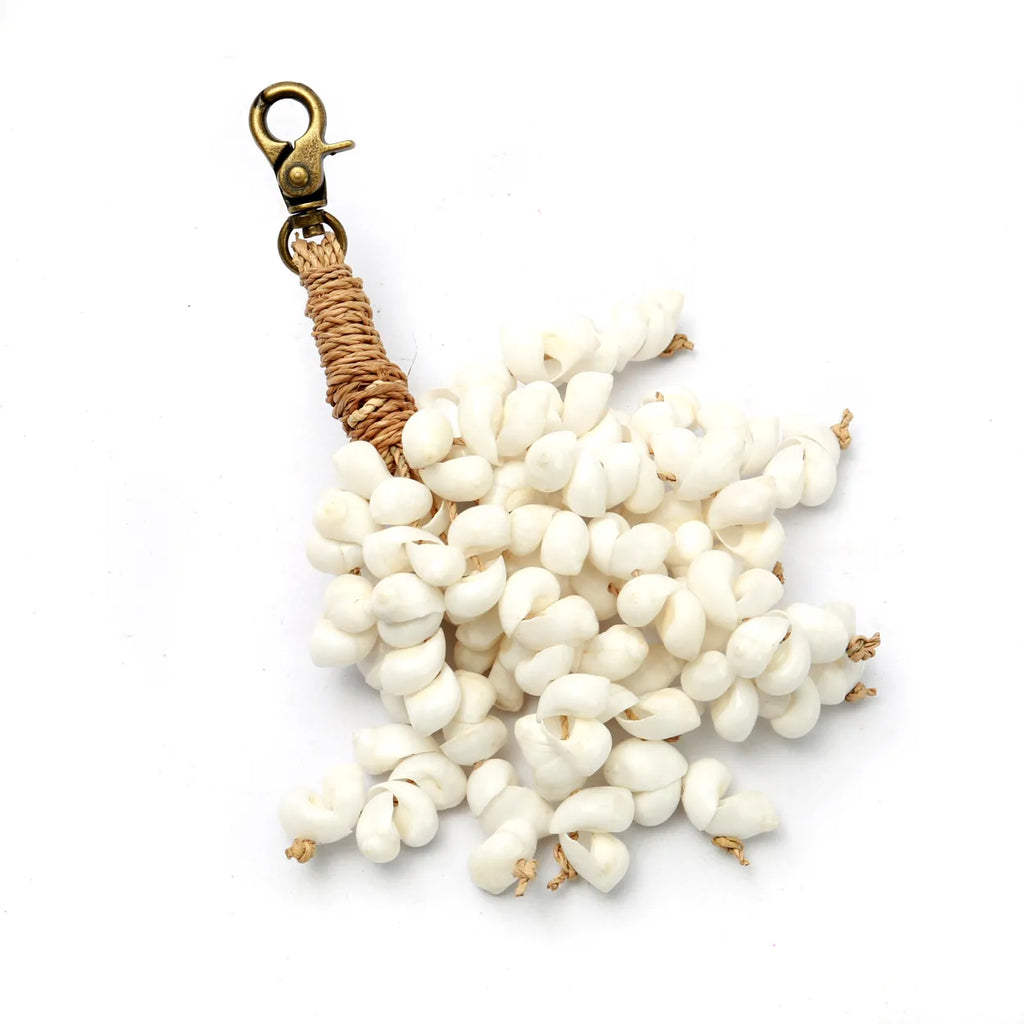 De Kai Shell Sleutelhanger - Wit