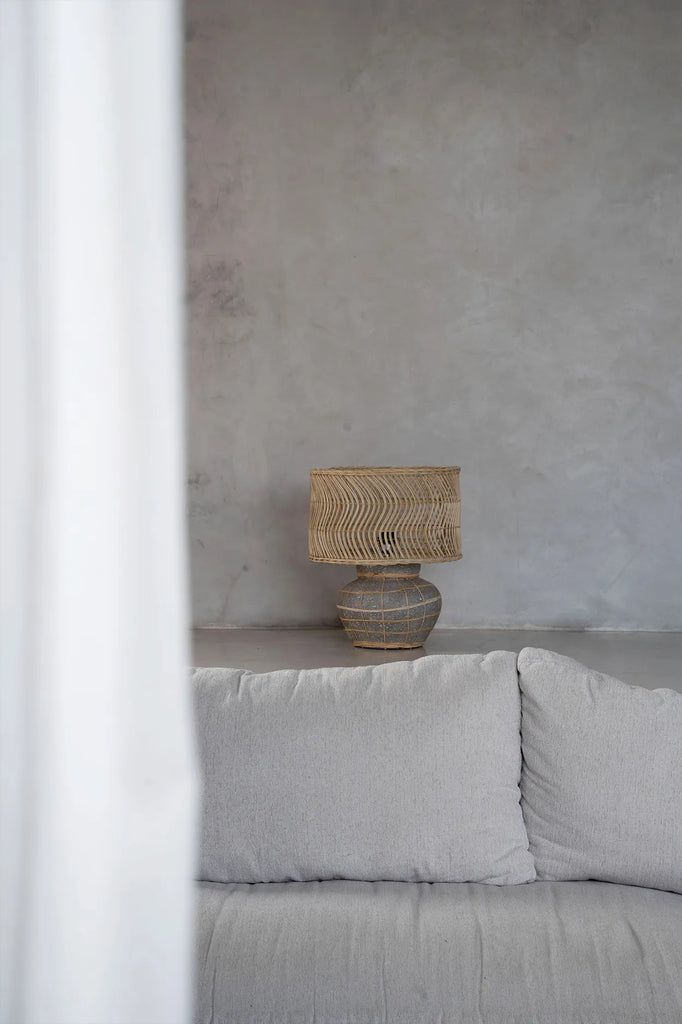 The Kythira Table Lamp - Concrete Grey