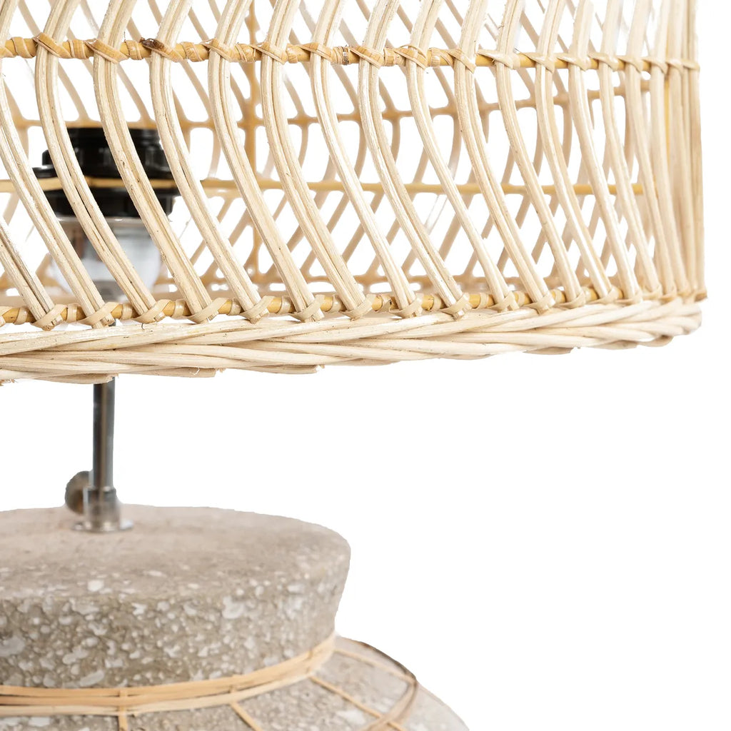 The Kythira Table Lamp - Concrete Grey