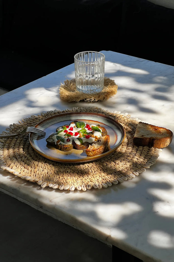 Raffia Shell Placemat