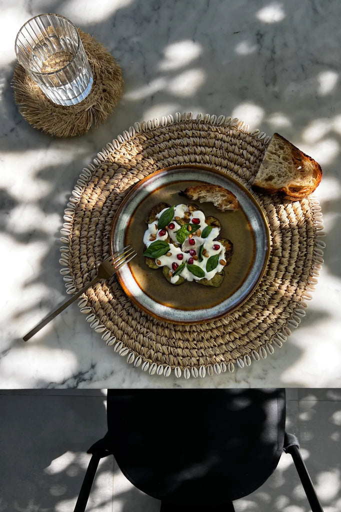 Raffia Shell Placemat