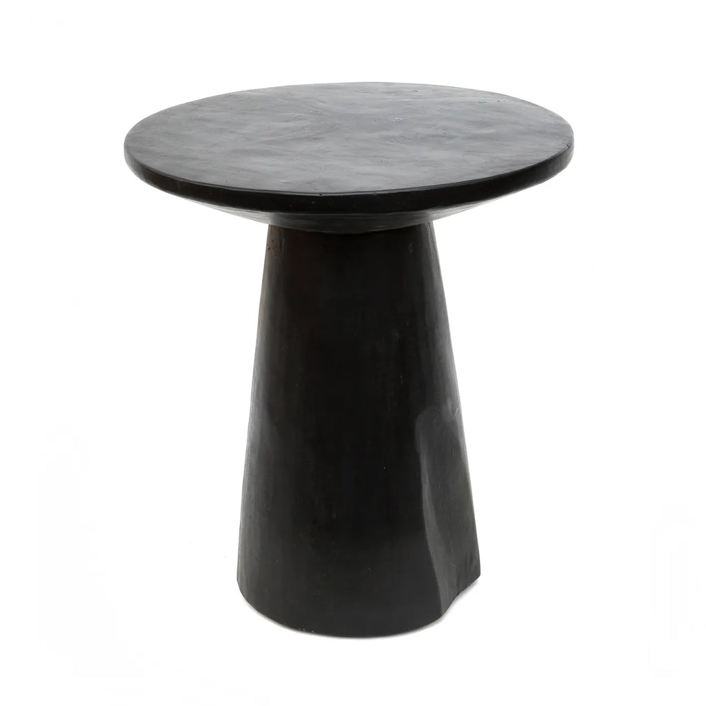 Timber Conic Bijzettafel - Zwart
