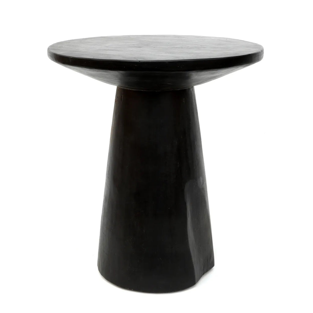 Timber Conic Bijzettafel - Zwart