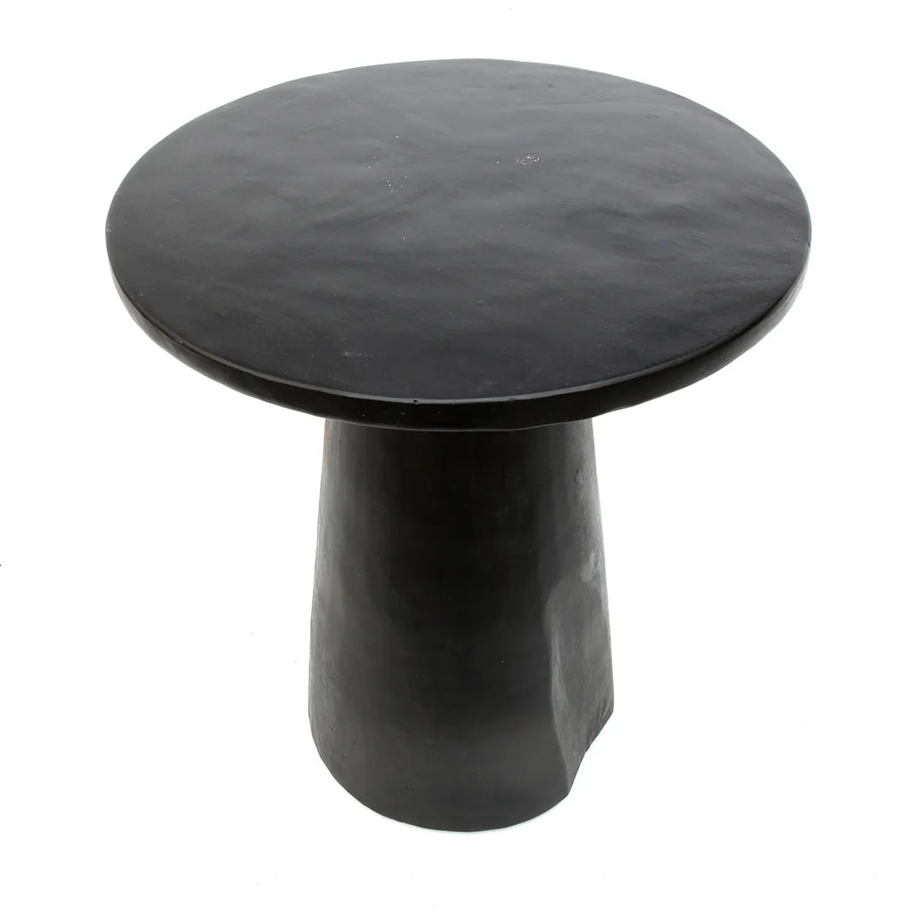 Timber Conic Bijzettafel - Zwart