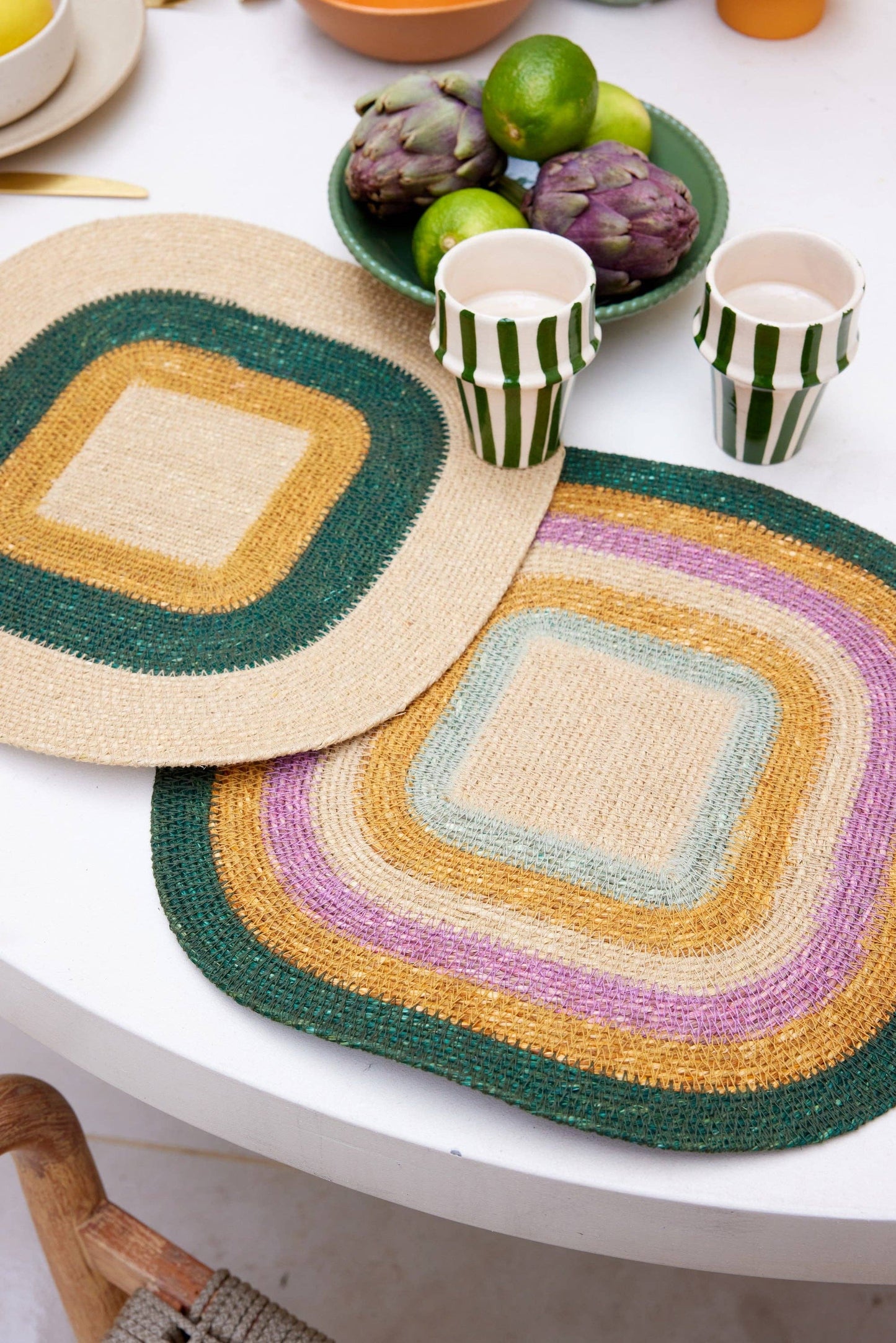 Mada Kaki Raffia Placemat