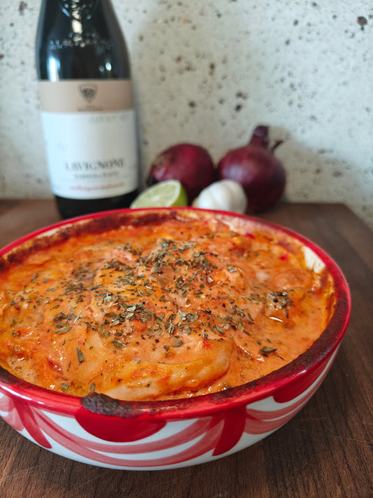 Kip met pesto & tomaat uit de oven