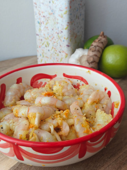 Scampi met een boost!