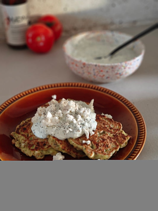 Eiwitrijke veggie burgers met courgette & seitan