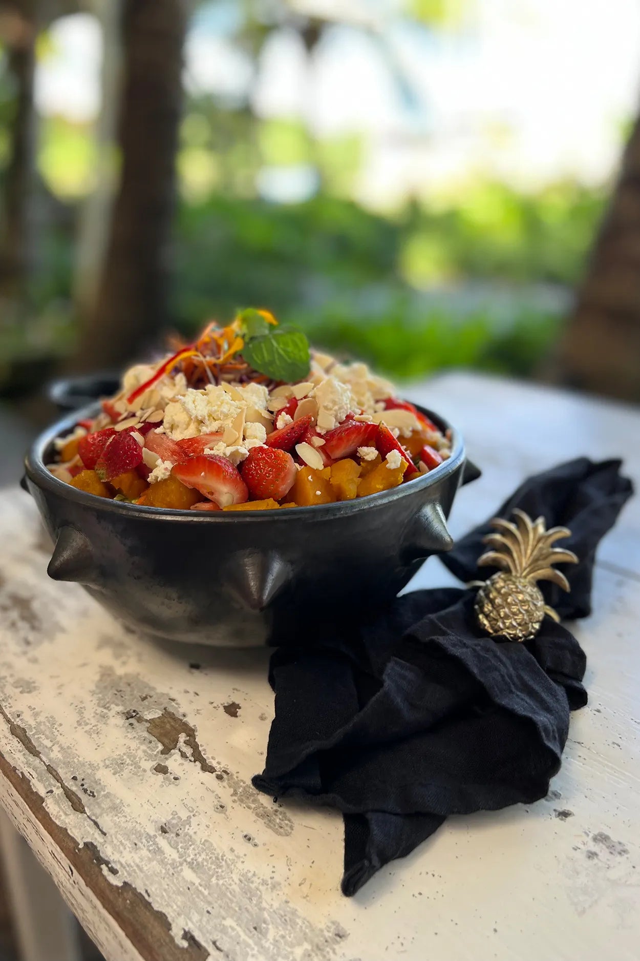 Ananas servetring