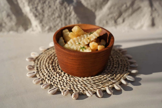 Raffia Shell pan coaster