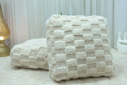 Berber Beni Ourain Kilim Pouf
