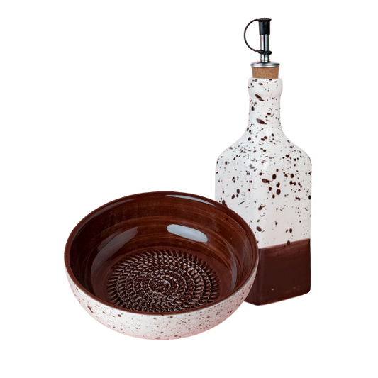 Giftset Brownie (Raspbord + oliefles + gratis borsteltje) 