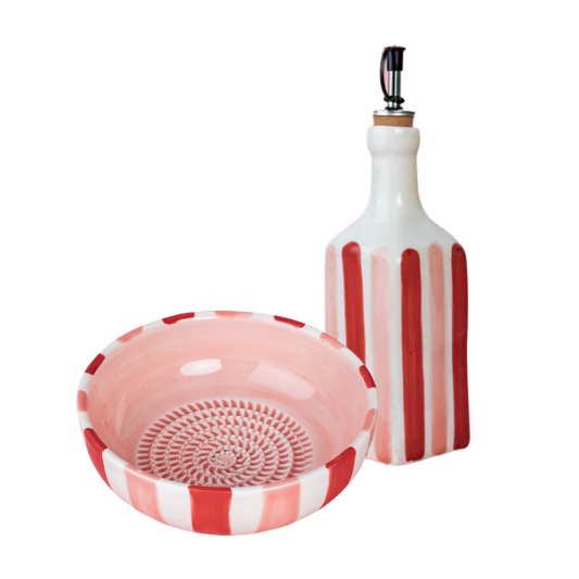 Giftset Sweetheart (Raspbord + oliefles + borsteltje) 