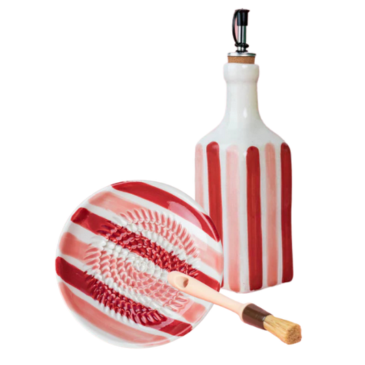 Giftset Sweetheart (Mini raspbord + oliefles + gratis borsteltje) 