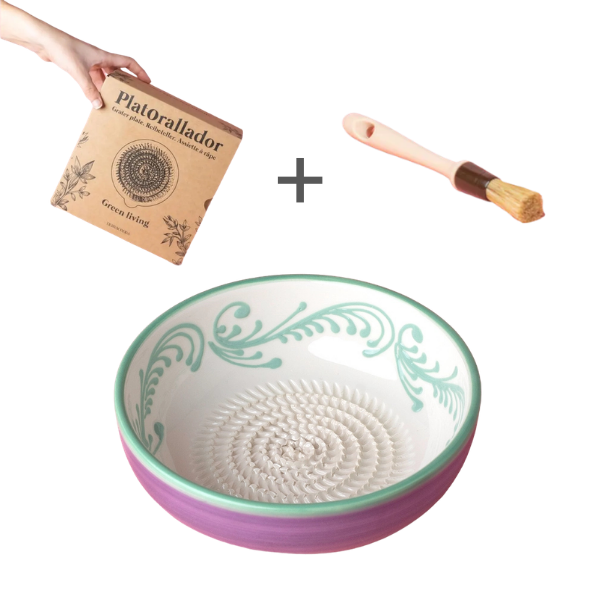 Starter Set Medio (grater plate + brush)