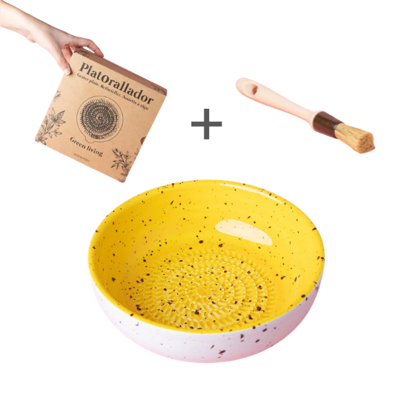 Starter Set Medio (grater plate + brush)