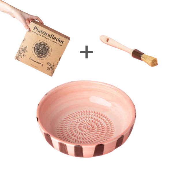 Starter Set Medio (grater plate + brush)