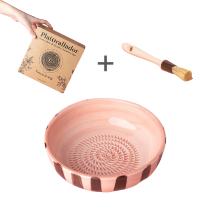 Starter Set Medio (grater plate + brush)