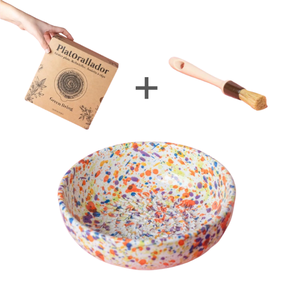 Starter Set Medio (grater plate + brush)