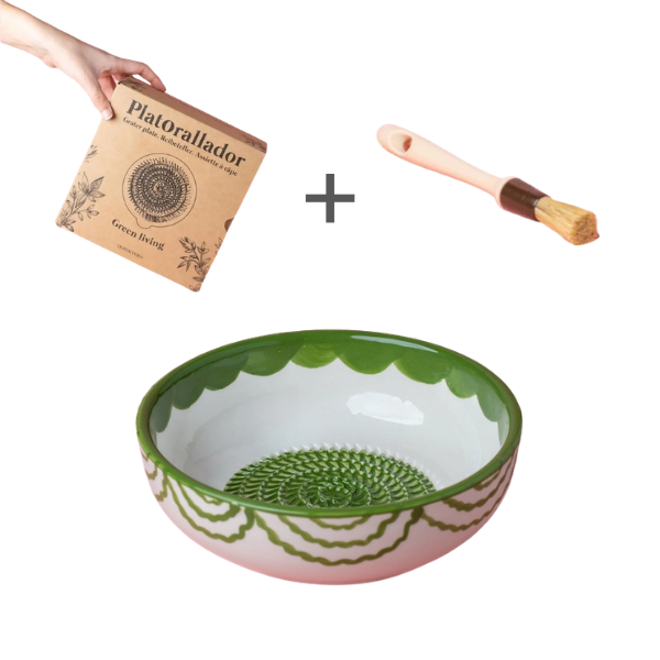 Starter Set Medio (grater plate + brush)