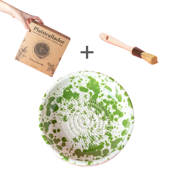 Starter Set Medio (grater plate + brush)