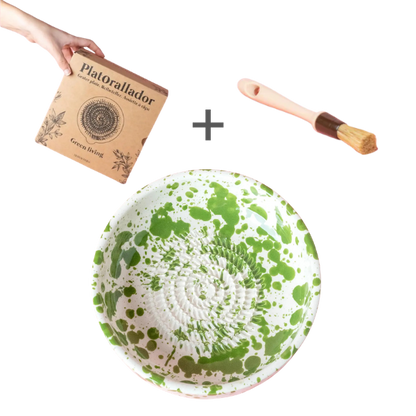 Starter Set Medio (grater plate + brush)