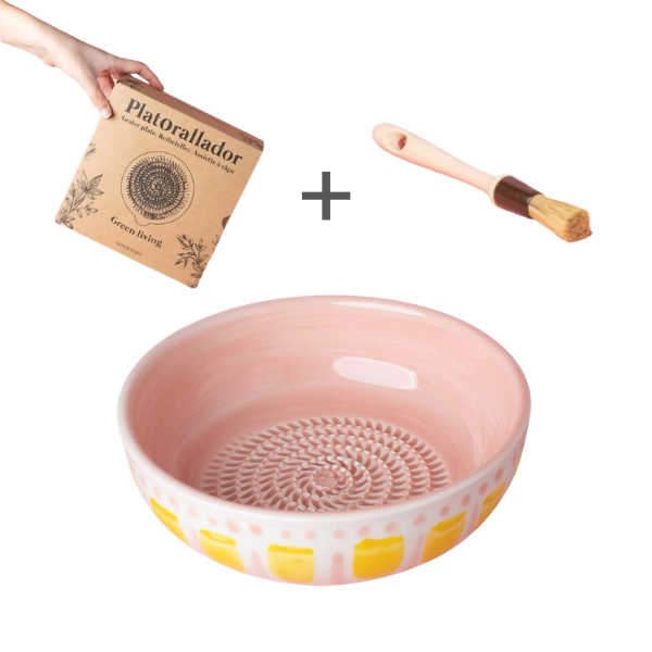 Starter Set Medio (grater plate + brush)