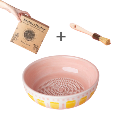 Starter Set Medio (grater plate + brush)