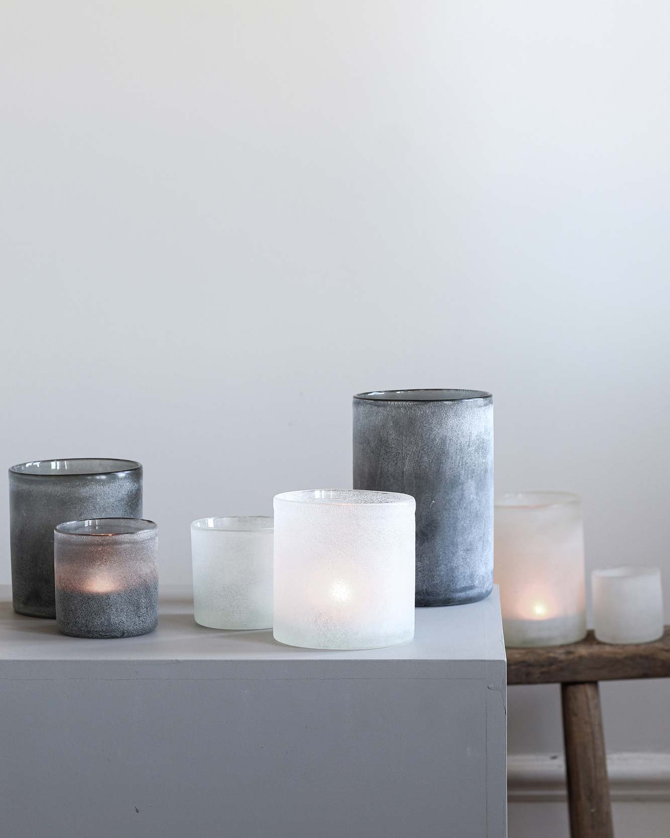 Frost Candle Holder - M