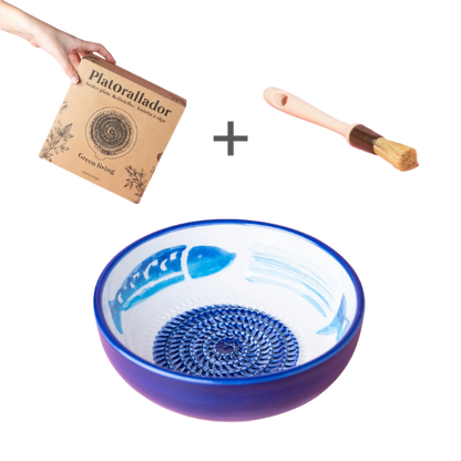 Starter Set Medio (grater plate + brush)