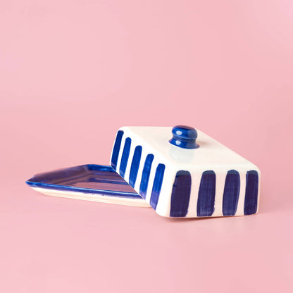 Ceramic Butter Dish / Costa Azul