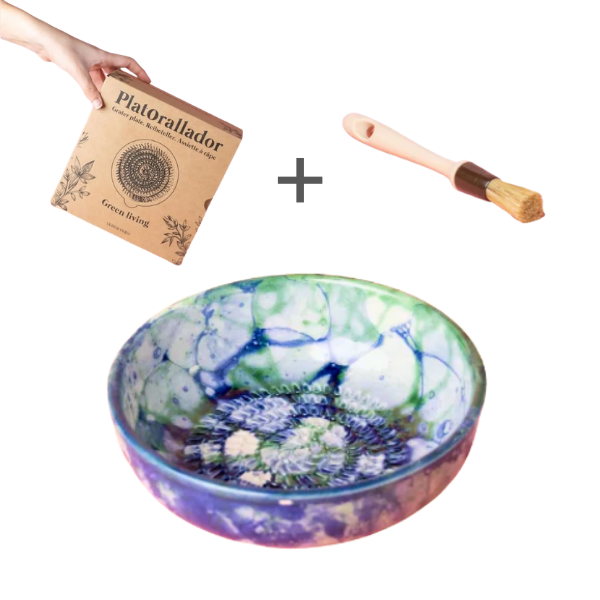 Starter Set Medio (grater plate + brush)