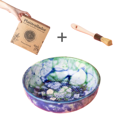 Starter Set Medio (grater plate + brush)