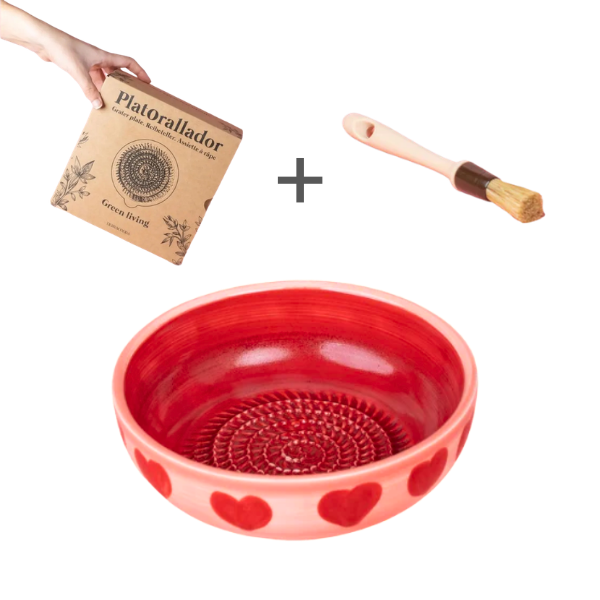 Starter Set Medio (grater plate + brush)