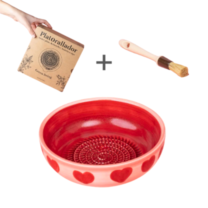 Starter Set Medio (grater plate + brush)